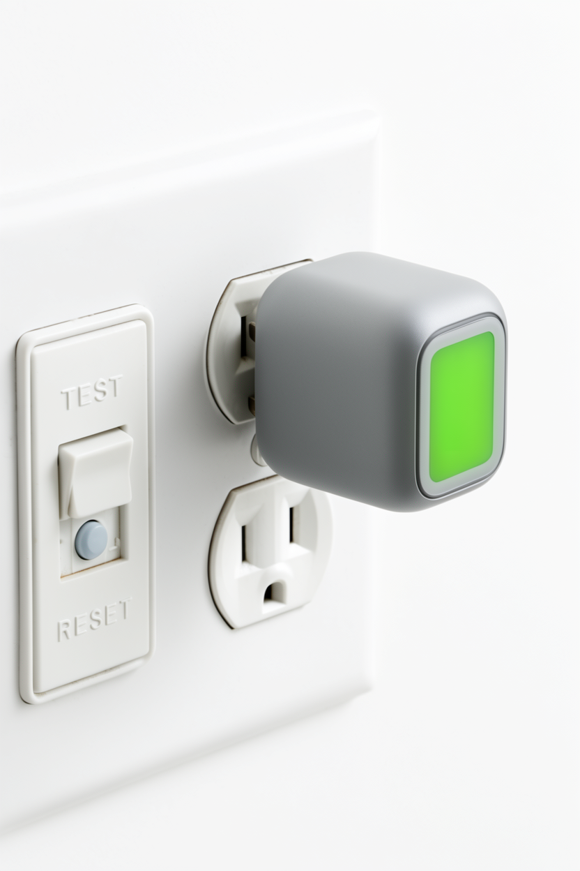 Digital GFCI Receptacle Tester