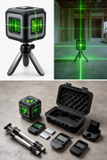 3D Multi-Line Self-Leveling Laser Kit