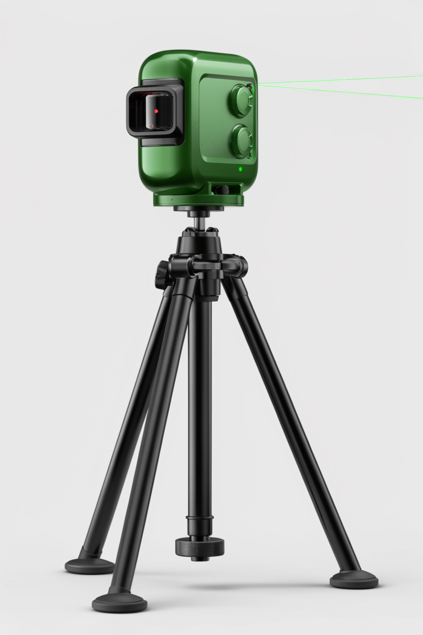 Precision Laser Level with Tripod Set